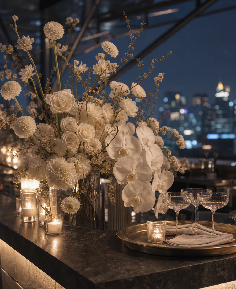 งานเย็นบนดาดฟ้า ใจกลางเมือง — ภาพที่ 3