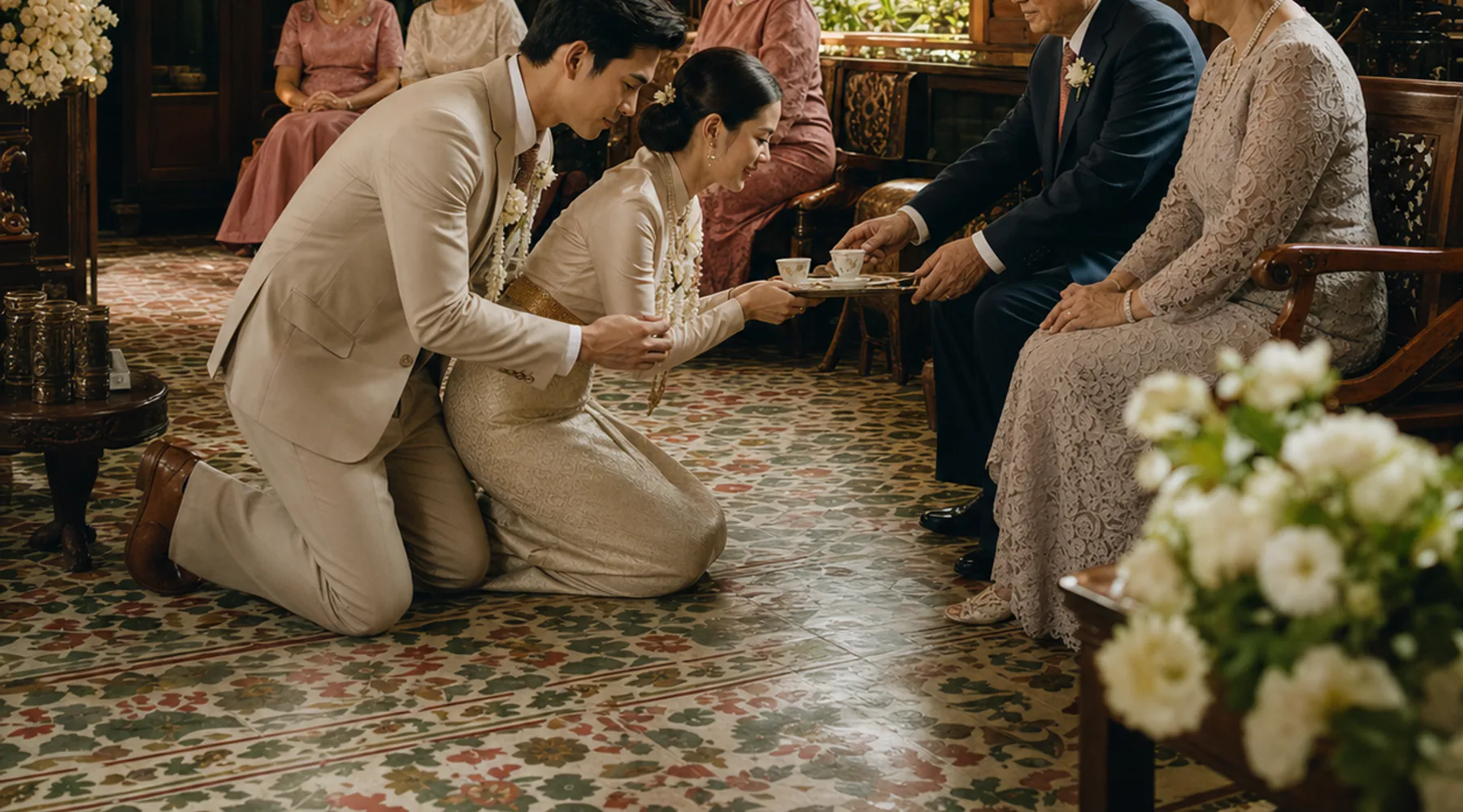 งานในบ้านเก่า ย่านเมืองเก่า — บ้านไม้สองชั้น ย่านเมืองเก่า (สถานที่สมมติ)